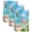 Sky Blue, variant on Summer Flamingos Kitchen Towels Set of 1, Tropical Flowers Leaves Cactus Plaid Absorbent Dish Towels for Kitchen, Microfiber Hand Towel, Quick Drying Tea Towel for Cleaning Decorative Dishcloths