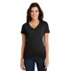 thumbnail image 1 of Camiseta con cuello en V para mujer Distrito DM3501 Negro XL, 1 of 1