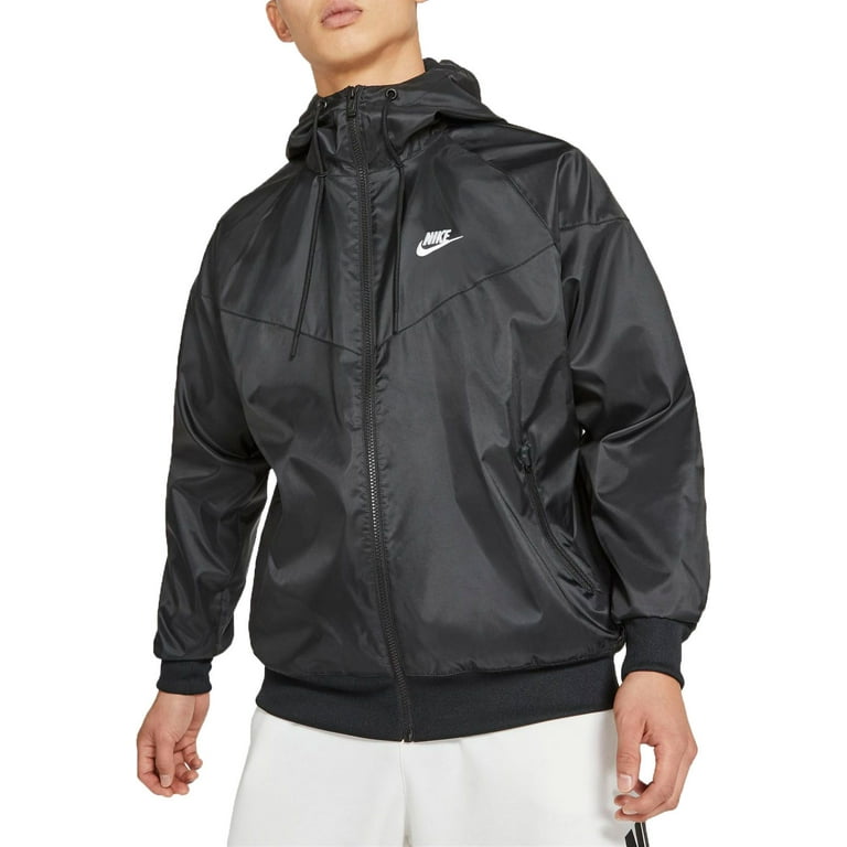 Nike Men's Sportswear Windrunner Hooded Jacket (Black, XL Nike Men's Sportswear Windrunner Hooded Jacket (Black, XL