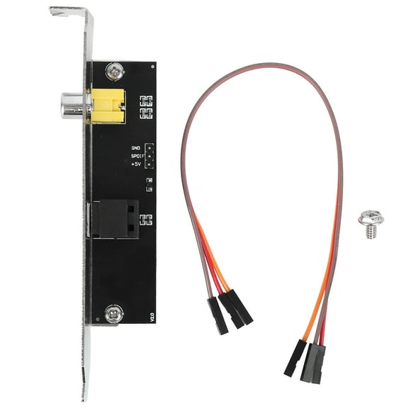Componentes eléctricos, soporte de cable OutPlate Soporte de placa base SPDIF Soporte de cable de placa exterior Valor inmejorable NikouMX herramienta