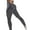 #4 Laser Cutout Gray, variant on Women's High Waist Workout Compression Seamless Fitness Yoga Leggings Butt Lift Active Tights Stretch Pants