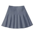 thumbnail image 4 of KAUOD Girls School 𝗨niform Skirt Pleated Mini Skirts Teen High Waist Preppy Skirt with Skorts Athletic Tennis Skirt, 4 of 4
