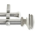 thumbnail image 2 of Wilson 1" dia. Double Curtain Rod 28-48 inches - Satin Nickel, 2 of 4