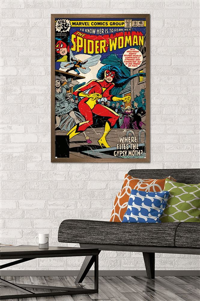 Marvel Comics - Spider-Woman - Spider-Woman #10 Wall Poster, 22.375" x 34", Framed