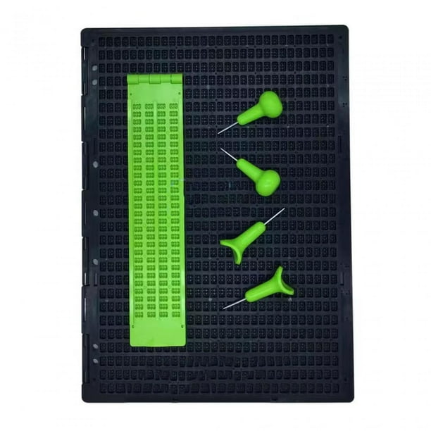 Pizarra Braille Portátil Con Pizarras Y Lápices ópticos Para