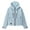 Light Blue, variant on Women's Lightweight Jacket Casual Thin Breathable Solid Color Summer Sunscreen Outerwear Coat