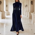 thumbnail image 2 of Elegant Wrapped Maxi Dress With Waist And Pleated Detail For Casual Everyday Wear Flowy Elegant Gowns, 2 of 7