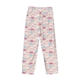 thumbnail image 3 of Vsdgher Poodle In Ballet Skirts Dancing Print Mens Pajama Pants Sleep & Lounge Pants, PJ Bottoms With elastic waistb and Pockets, 3 of 5