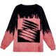 thumbnail image 1 of Suéter de punto estilo hip hop Harajuku para hombre y mujer, ropa de calle con grafiti, teñido anudado, estilo retro vintage, moda para parejas, 1 of 3
