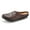 Brown, variant on Womens Shoes Solid Color Retro Hollow Out Carved Flower Slippers Slip on Summer Mules Closed Toe Slides Loafers Streetwear(Black,9.5)