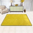 thumbnail image 2 of Dreamtimes Yellow Glitter Sequin Non-Slip Area Rug Shiny Bling Floor Carpet Comfort Floor Mats Decor for Indoor Front Porch,Living Room, Bedroom,Kitchen, 36"x24", 2 of 5