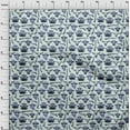 thumbnail image 4 of oneOone Rayon Light Blue Fabric Cowboy Fabric For Sewing Printed Craft Fabric By The Yard 56 Inch Wide, 4 of 5