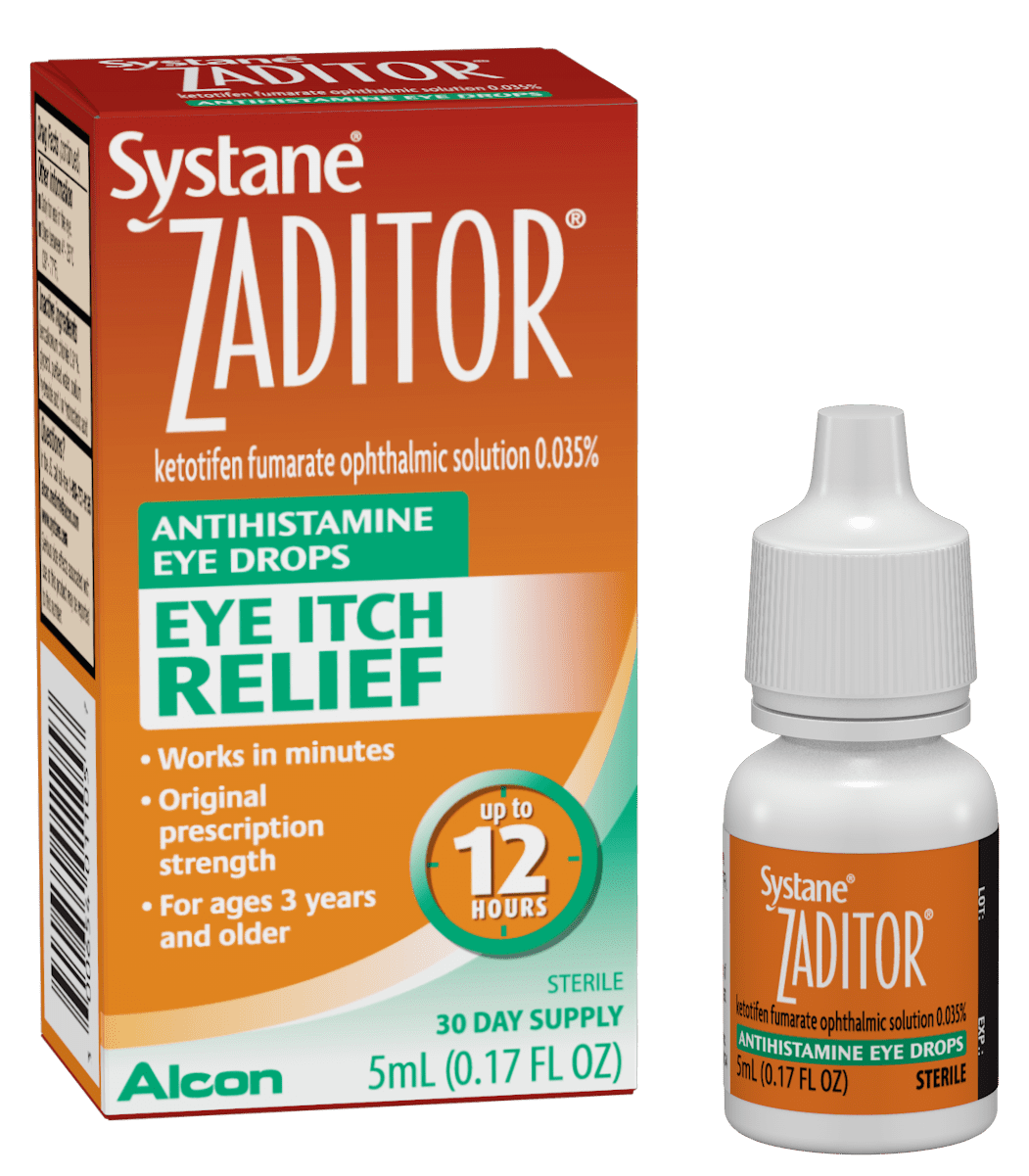 ZADITOR Antihistamine Eye Care Allergy Eye Drops, 5 ml