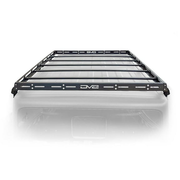 DV8 Offroad 07-18 Jeep Wrangler JK 4 DR / JL 2 DR JT / 18  Gladiator Roof Rack - RRJL-02 Fits select: 2015-2017,2021 JEEP WRANGLER UNLIMITED SPORT