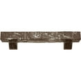 thumbnail image 2 of Ekena Millwork 8"H x 10"D x 48"W Hand Hewn Faux Wood Fireplace Mantel Kit with Ashford Corbels, Vintage Mahogany, 2 of 10