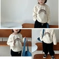 thumbnail image 7 of GYRATEDREAM Cute Baby Waffle Knit Sweatshirt Toddler Infant Girl Boy Fall Winter Outfits 6M-7T, 7 of 7