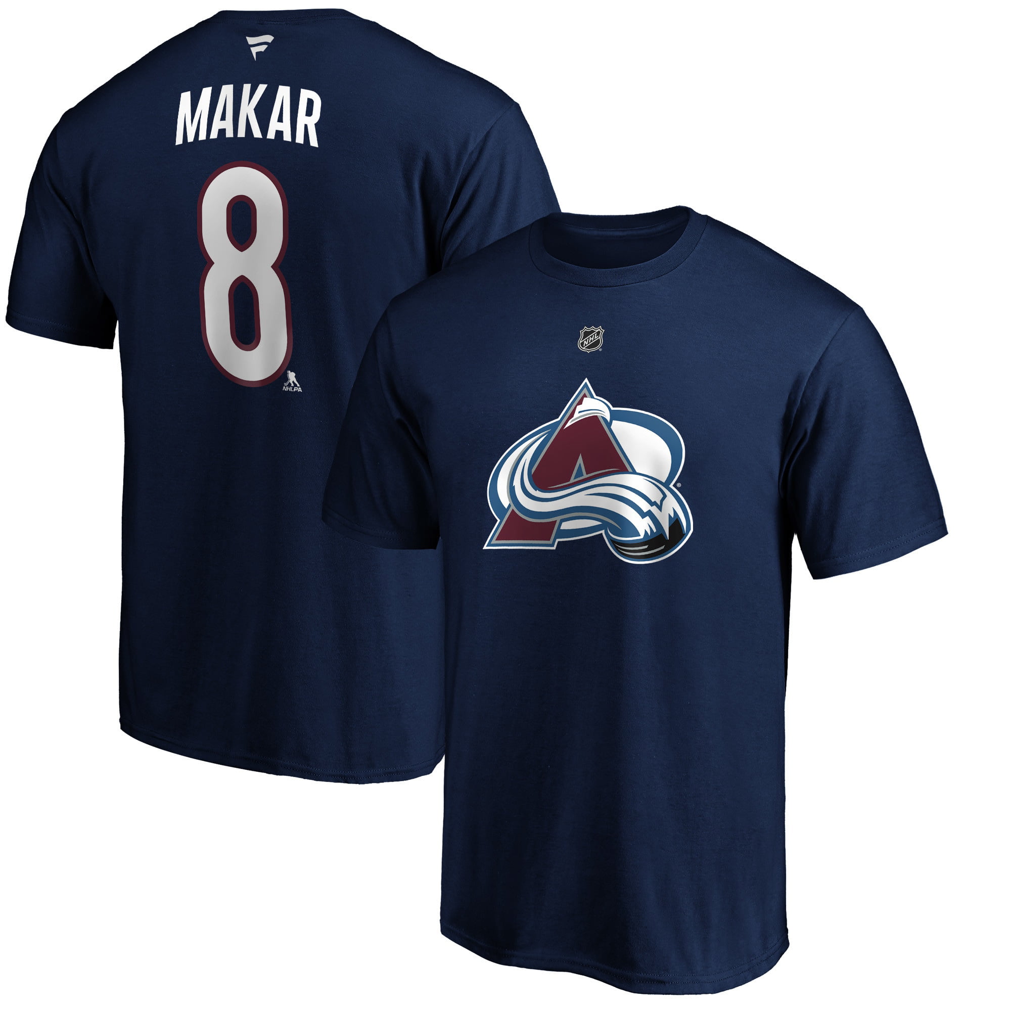 Cale Makar Colorado Avalanche Fanatics Branded Authentic Stack Name ...