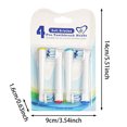 thumbnail image 3 of Replacement Toothbrush Heads Compatible With 4 Pack Toothbrush Heads Brush Heads, 3 of 6