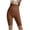 Coffee, variant on Luxalzxs High Waisted Body Shaper Shorts Women Tummy Control Shapewear Seamless Butt Lifting Panties Thigh Slimmer Underwear