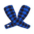thumbnail image 1 of Fotbe Buffalo Plaid Blue Black Mangas para Brazos con Protección Solar UV- Cubrebrazos para Tatuajes – Mangas Deportivas Refrigerantes UPF 50 para Hombre y Mujer, 1 of 7
