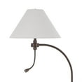 thumbnail image 3 of Ashy 68 Inch Floor Lamp, Gooseneck LED, White Shade, Black Arc Pole, 3 of 7