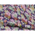 thumbnail image 4 of oneOone Rayon Purple Fabric Florals Sewing Craft Projects Fabric Prints By Yard 56 Inch Wide-9FG, 4 of 5