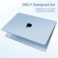 thumbnail image 2 of Funda para Laptop G JGOO MacBook Air 13.6" 2022-2026 Azul Cielo, 2 of 9