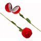 thumbnail image 2 of Caja de joyería con anillos y formas de flores de rosas, caja de regalo para el día de San Valentín y caja para anillos de boda, 2 of 5