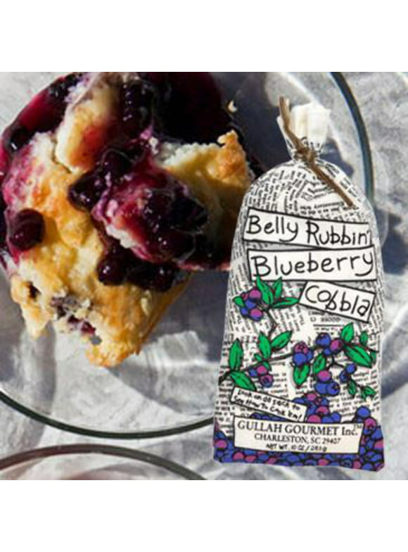 Gullah Gourmet -Belly Rubbin' Blueberry Cobbler Mix - 10 OZ Bag
