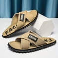 thumbnail image 4 of Lightweight Non-Slip Open Toe Quick-Drying Slides For Bathroom Beach  Summer, 4 of 7