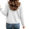 thumbnail image 4 of Sheghy Women Spring Light Zip Jacket Solid Long Sleeve Pocket Casual Daily Coat Zip-Up White XXL, 4 of 9