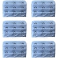 thumbnail image 1 of Home-Organizer Tech 6 Packs Bra Extender Soft Comfortable 4 Hook 3 Rows Bra Strap Extension for Women Girl, 1 of 3