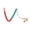 H, variant on Interactive Cotton Rope Chew Toys for Cat Teething Gum Boredom Relief Aggressive Indoor Cats