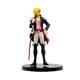 thumbnail image 1 of Personajes de Anime de One Piece, Luffy, Robin, Zoro, Sanji Modelo de estatua hecho a mano, figura móvil, adornos, juguetes decorativos, 1 of 5