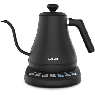 Pour Over Gooseneck Kettle by Alpha & Sigma [Includes Free eBook] - Perfect  Drip Coffee Kettle for Pour Over Coffee and Tea Lovers - Gooseneck Spout  For Perfect Flow Control, 1.2L 