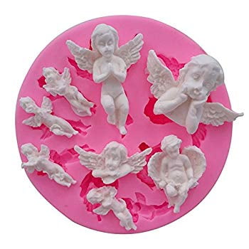 Peace Cross Angel Women Silicone Mold Cake Fondant Chocolate Candy Candle Tool Peace Cross Angel Women Silicone Mold Cake Fondant Chocolate Candy Candle Tool