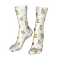 thumbnail image 6 of KLL Gnome With Sunflower Print Womens Crew Socks Athletic Middle Tube Long Socks Novelty Socks Gifts For Men, 6 of 7