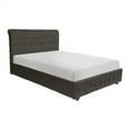 thumbnail image 3 of Home Elegance 5789FN-1 2 Piece Baldwyn Full Size Upholstered Bed - Dark Gray, 3 of 5