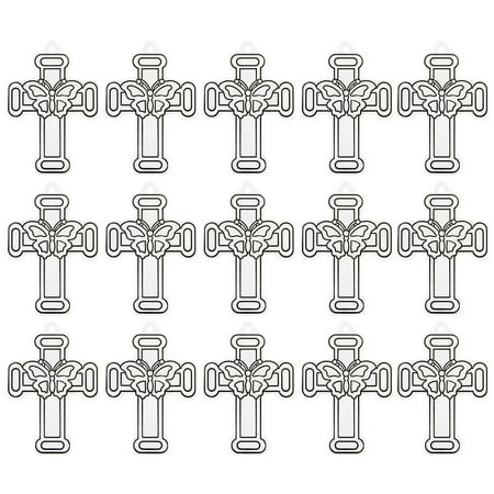 Hello Hobby Ready-to-Paint Butterfly Cross Suncatchers
