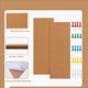 thumbnail image 5 of 3Conjunto Tablero de Anuncios de Corcho, Tablero de Anuncios Rectangular Pequeño para Pared, Tablero de Corcho Autoadhesivo para Oficina, Escuela y Hogar, 5 of 5