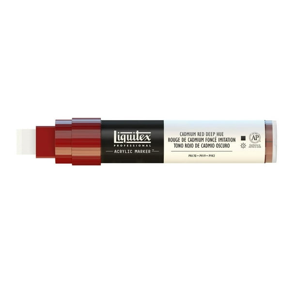 Marcador Punta Gruesa Liquitex rojo