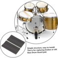 thumbnail image 1 of Bass Drum Non-Slip Rubber Pad Jazz Drum Pedal Guards Kick Drum Pedal Pad Percussion Instrument Part, 1 of 5