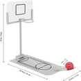 thumbnail image 3 of Folding Basketball Office Desktop Toy Table Basketball Factory Direct Selling Decompression Toy Shooting Frame, 3 of 9