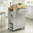 thumbnail image 6 of TMS Lima Kitchen Cart, Grey, 6 of 9