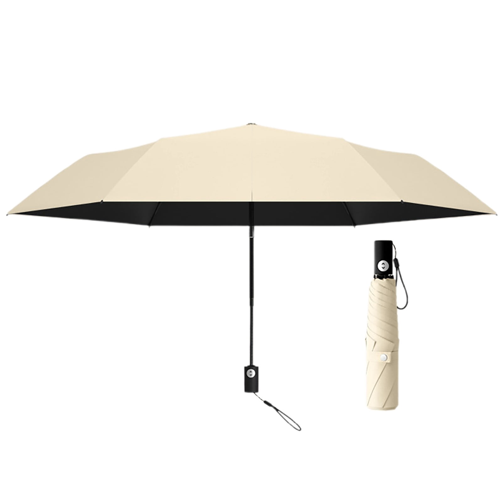Lightweight Automatic Folding Umbrella For Rain And Sun For Outdoor Activities Easy To Carry Compact Travel Accessory Two Person Umbrella Teen Umbrella Children Umbrella Girls Large Umbrella Beach