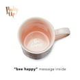 thumbnail image 5 of Pinky Up Annette Honeycomb Ceramic Tea Cup with Infuser and Lid, 12oz, 5 of 7