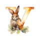 thumbnail image 1 of Puntoco Colgante De Dinosaurio De 26 Letras De Acrílico De Pascua V,Decoración Hogareña, 1 of 1