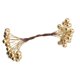 thumbnail image 4 of Ramo de flores de bayas de doble cabeza con perlas artificiales decorativas de 200 piezas de espuma plástica dorado, 4 of 5