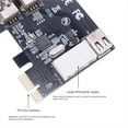 thumbnail image 3 of PCI-E 1X 1394 4 Port DV HD Video Capture Card Firewire Card 800/400/200/100Mbps Supports Hot-Swapping for Desktop, 3 of 5