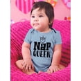 thumbnail image 2 of Nap Queen Bodysuit Infant -Smartprints Designs,  Newborn, 2 of 4